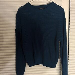 Forever 21 Navy Knit Sweater